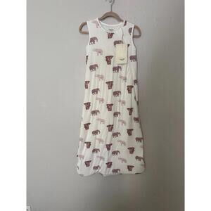 Kyte baby wisteria elephant sleep sack 1.0 tog size large NWT